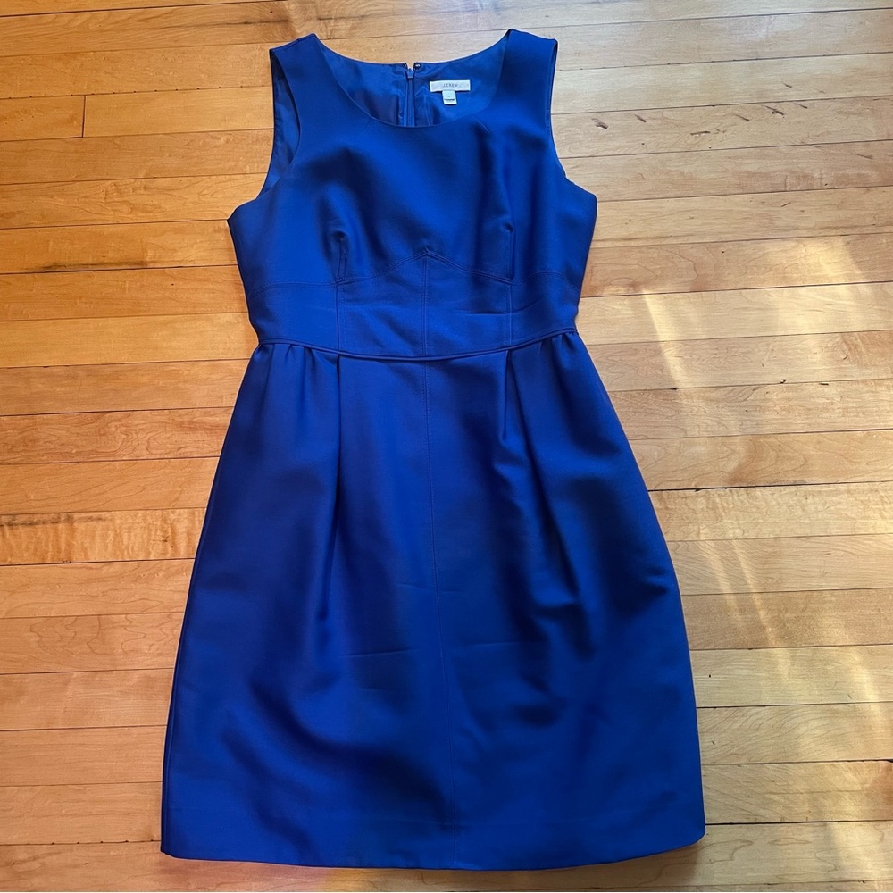 J.Crew Cobalt Blue “Allie” Workwear Dress